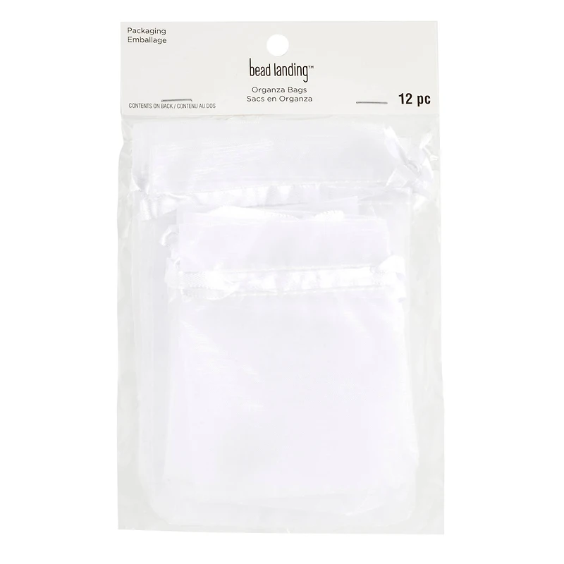 Jewelry Packaging Organza Bags by Bead Landing