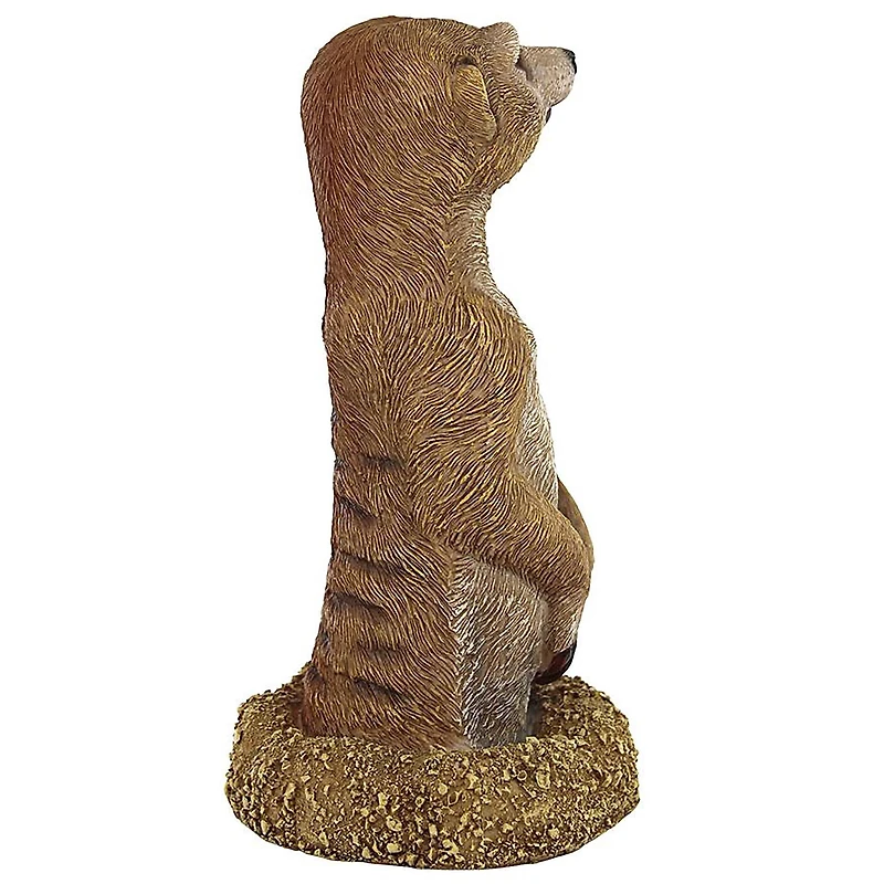 Design Toscano 9.5" Hole in One Meerkat Garden Statue