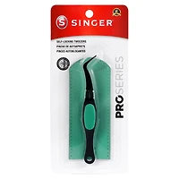 SINGER® ProSeries™ Self-Locking Tweezer with Storage Sleeve