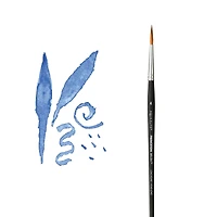 Princeton™ Aqua Elite™ Synthetic Long Round Watercolor Brush