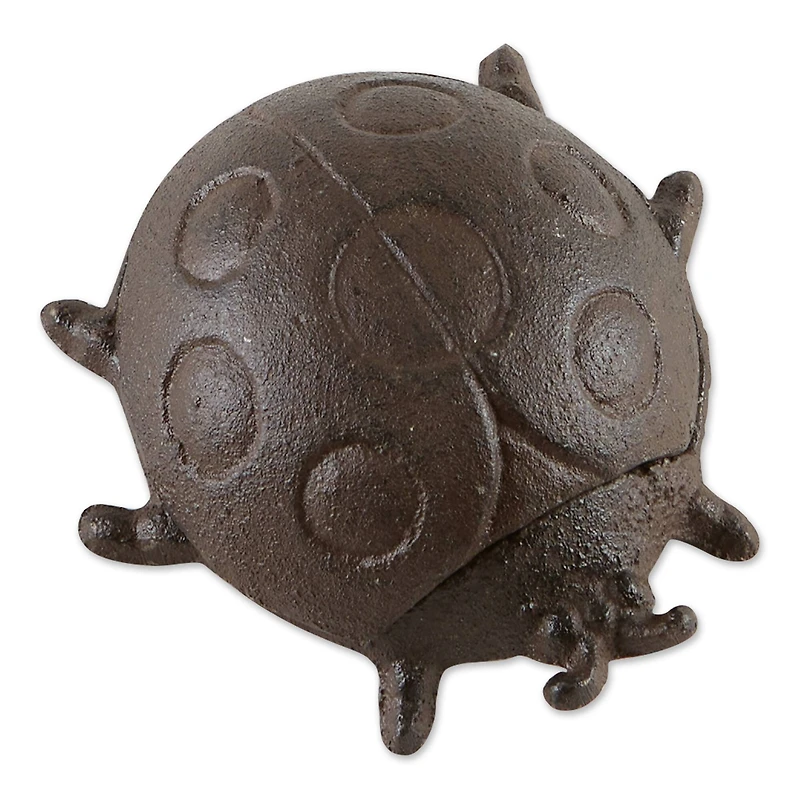 Secure Cast Iron Ladybug Secret Key Holder