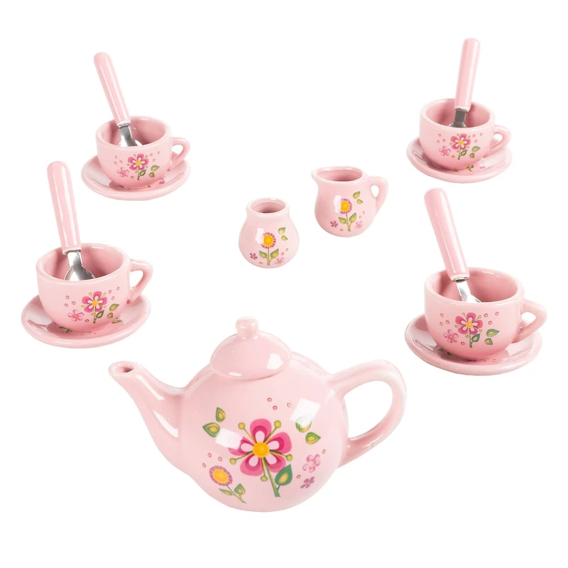 Kids Mini Porcelain Tea Party Set