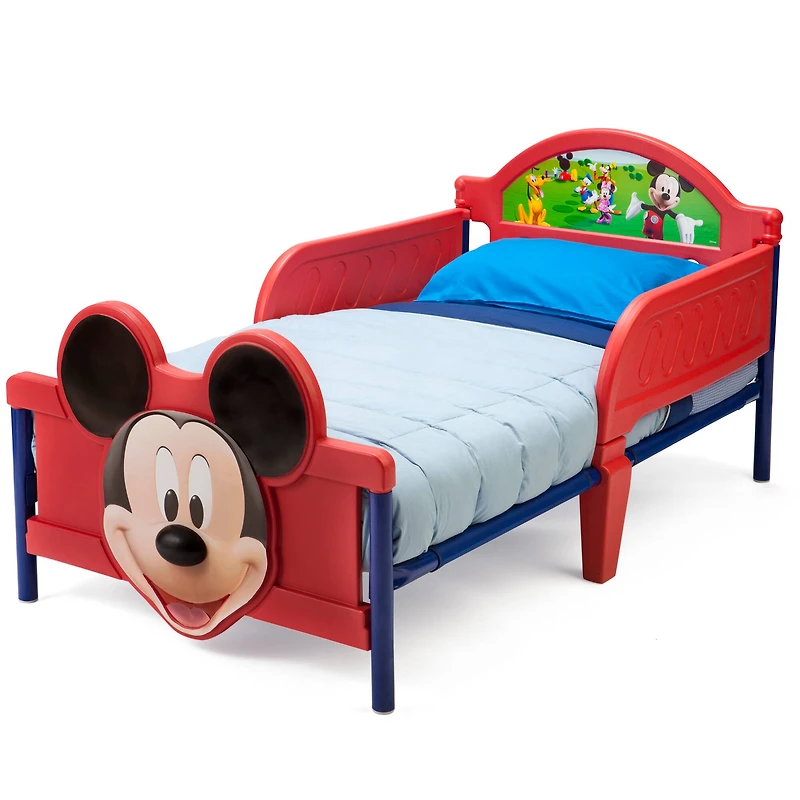 Mickey Mouse Plastic 3D Toddler Bed