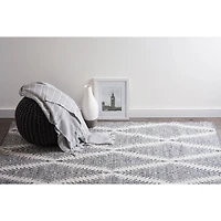 DII® Gray Diamond Hand-Loomed Rug, 2ft. x 3ft.