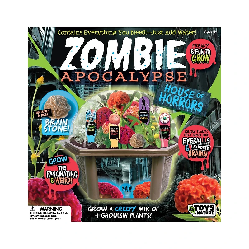 Biosphere Terrarium - Zombie Apocalypse House of Horrors