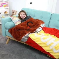 Good Banana® Chocolate Bar Snuggly Plush Blanket