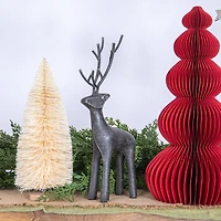 Hello Honey® 11.75" Cast Iron Standing Deer Figurine