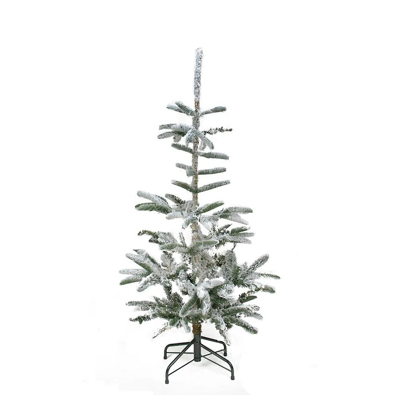 4.5ft. Unlit Nordmann Fir Flocked Artificial Christmas Tree
