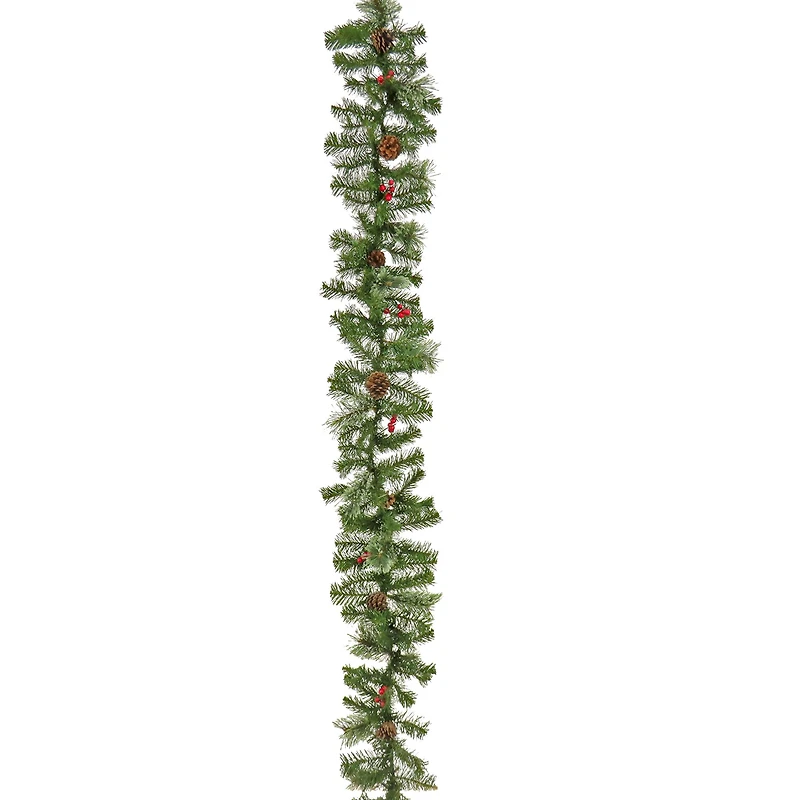 9ft. Evergreen & Cashmere Tips Garland