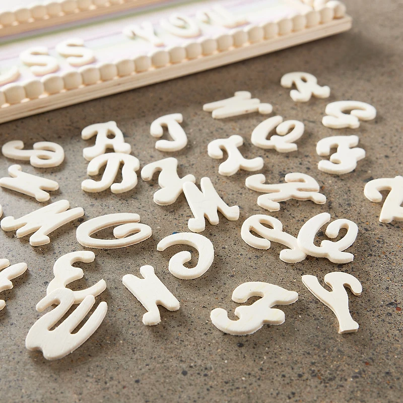 1.5" Punch Cut Script Letters by Make Market®