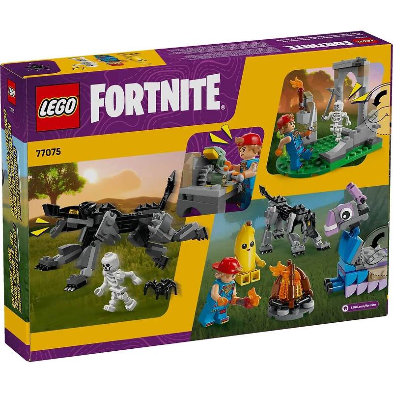 LEGO® Fortnite® Peely & Sparkplug’s Camp Video Game Building Set 77075