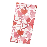 Heart Cluster Pattern 10" x 10" Cotton Twill Napkin