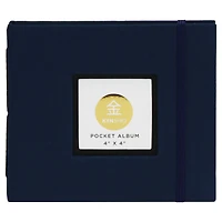 KINSHO Wave Pocket Album, 4" x 4"