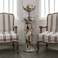 Design Toscano® 3ft. Sous la Vigne Faux Bronze Pedestal