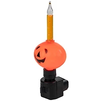 6.5" Jack-O-Lantern Halloween Bubble Night Light