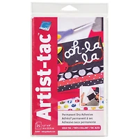 Grafix® Artist-Tac™ Dry Adhesive Sheet, 5.5" x 9"