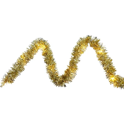 20ct. Warm White LED Tinsel String Lights by Ashland
