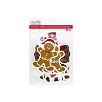 Peppermint Plaid Vinyl Die-Cut Stickers by Recollections™