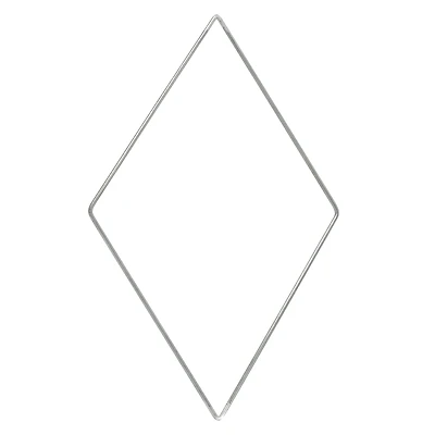 11" Iron Diamond Macramé Frame by Loops & Threads®