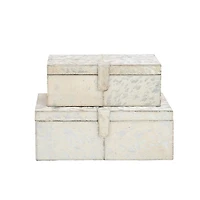 Silver Leather Glam Box Set