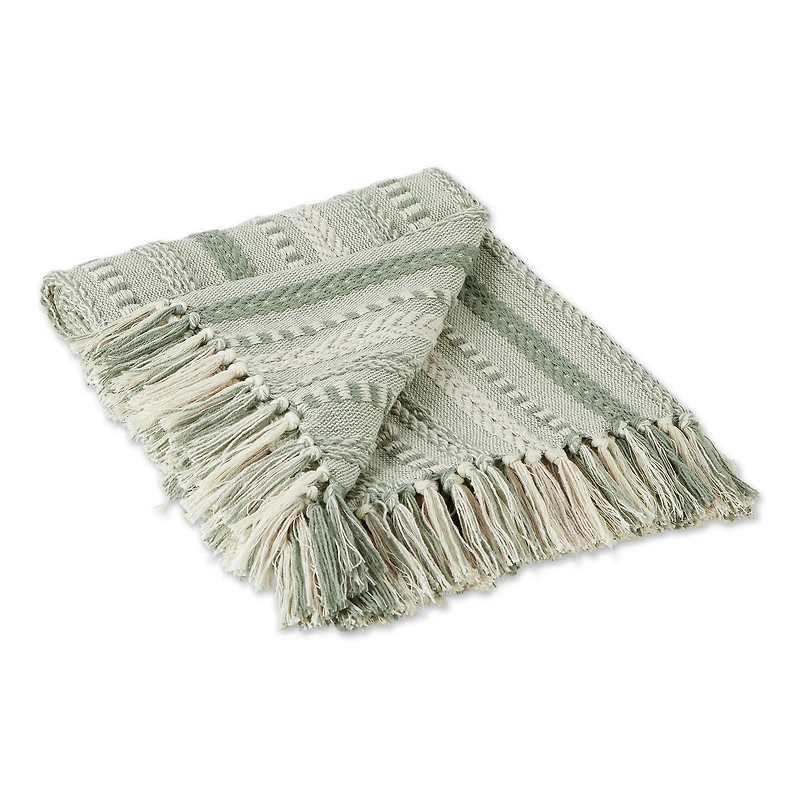 DII® Braided Stripe Throw