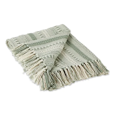 DII® Braided Stripe Throw
