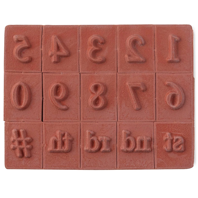 Numbers Wood Stamp Set by Recollections™