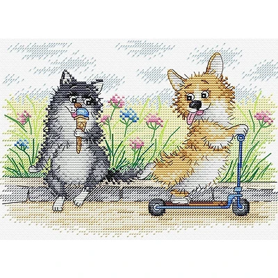 MP Studia Sweet Tooth Cross Stitch Kit