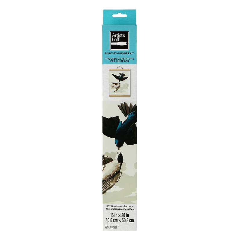 16" x 20" Swallows Paint-by-Number Kit by Artist's Loft®