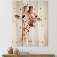 Designart - Portrait of A Giraffe VIII