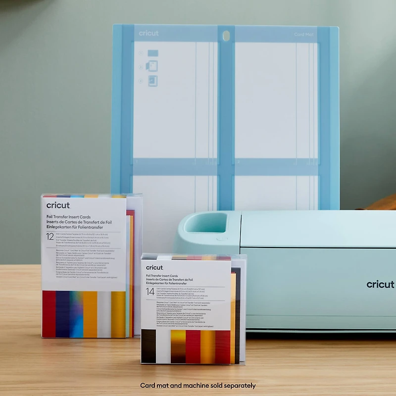 Cricut® R10 Foil Transfer Insert Cards, Royal Flush Sampler