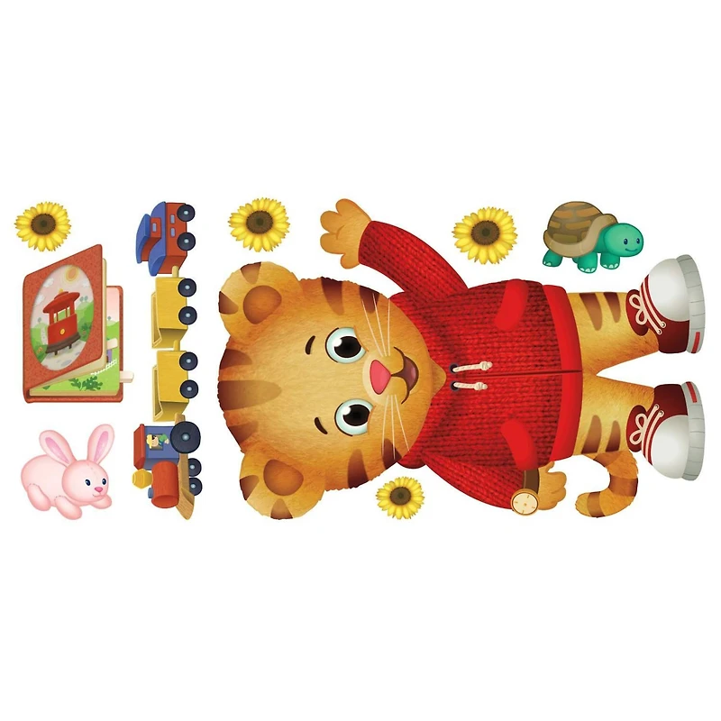 RoomMates Daniel Tiger Peel & Stick Giant Wall Decals