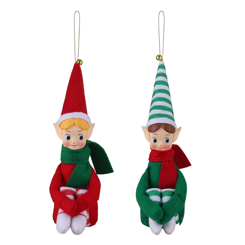 Mr. Christmas Recordable Knee Hugger Elves Set