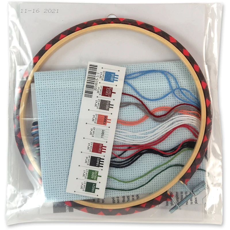 Dimensions® Learn-A-Craft Holiday Family Truck Counted Cross Stitch Kit