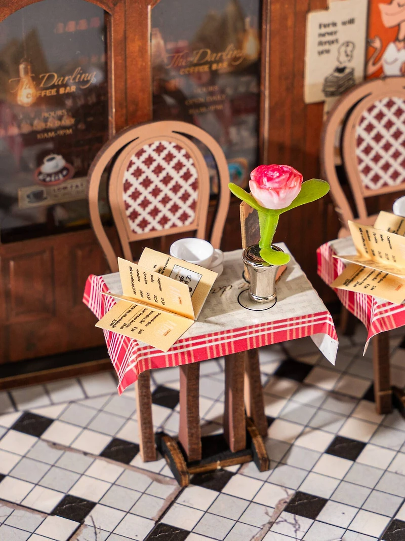 Rolife® Arcade Dating DIY Book Nook Shelf Insert Kit