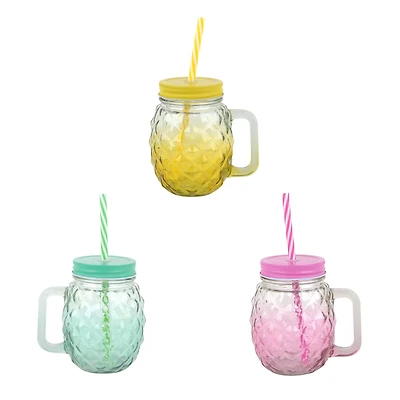Assorted 16oz. Pineapple Drinking Glass by Ashland®, 1pc.