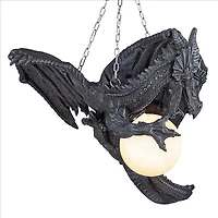 Design Toscano 21" Nights Fury Sculptural Hanging Dragon Lamp