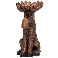 Design Toscano 17.5" Cabin Fever Moose Garden Statue