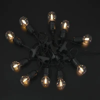 10ct. Warm White LED Shatterproof Globe Bulb Solar String Lights by Ashland