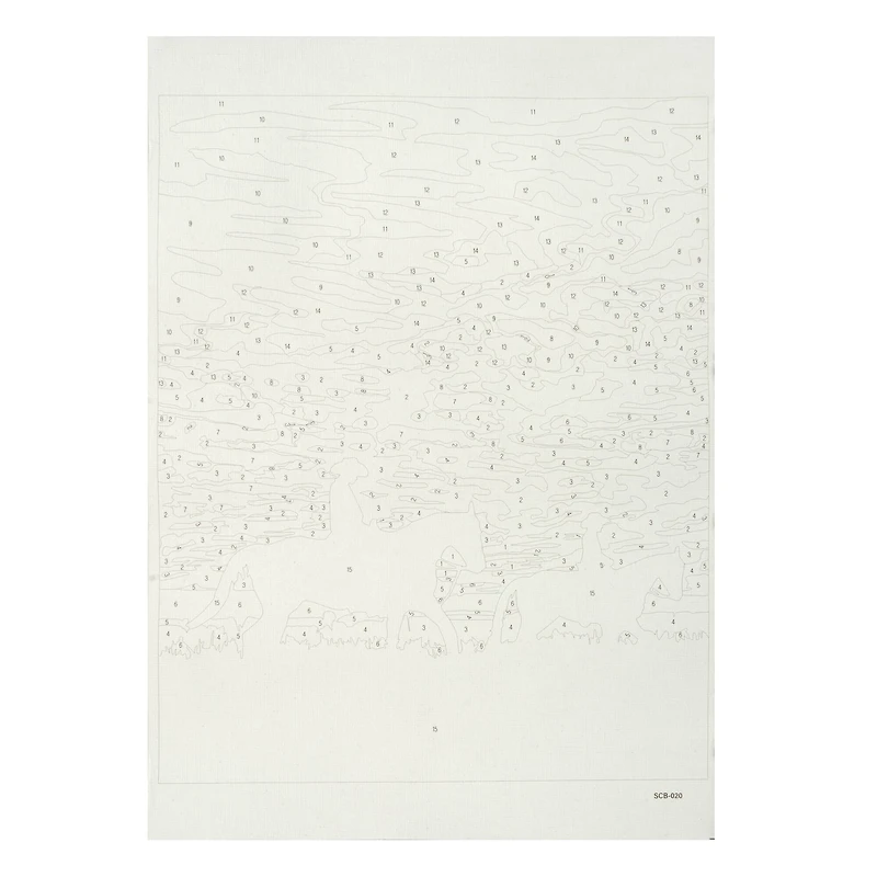 8" x 10" Cowboy Paint-by-Number Kit by Artist'st Loft®