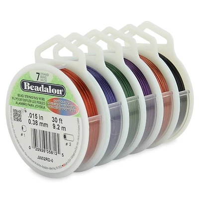 Beadalon® Assorted 7 Strand Bead Stringing Wire Pack