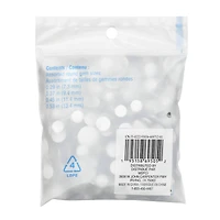 Silver Round Mix Gems by Creatology™