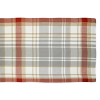 DII® 108" Plaid Thanksgiving Cozy Picnic Table Runner