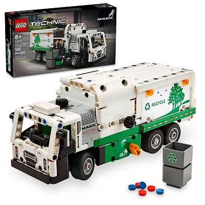 LEGO® Technic™ Mack® LR Electric Garbage Truck 42167