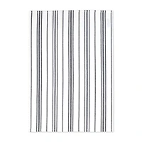 MUkitchen Stainless Steel Gray Farmhouse Kitchen Towels, 2ct.