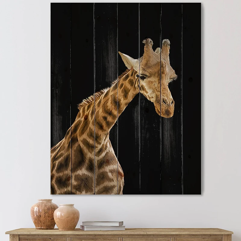 Designart - Portrait of A Giraffe VI