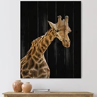 Designart - Portrait of A Giraffe VI