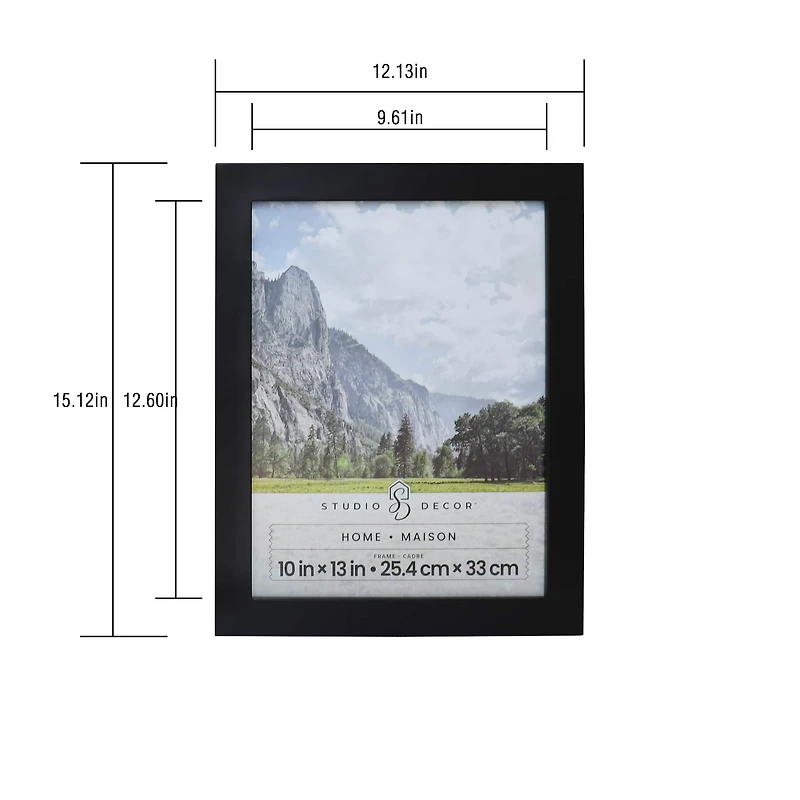 Home Flat Black Frame by Studio Décor