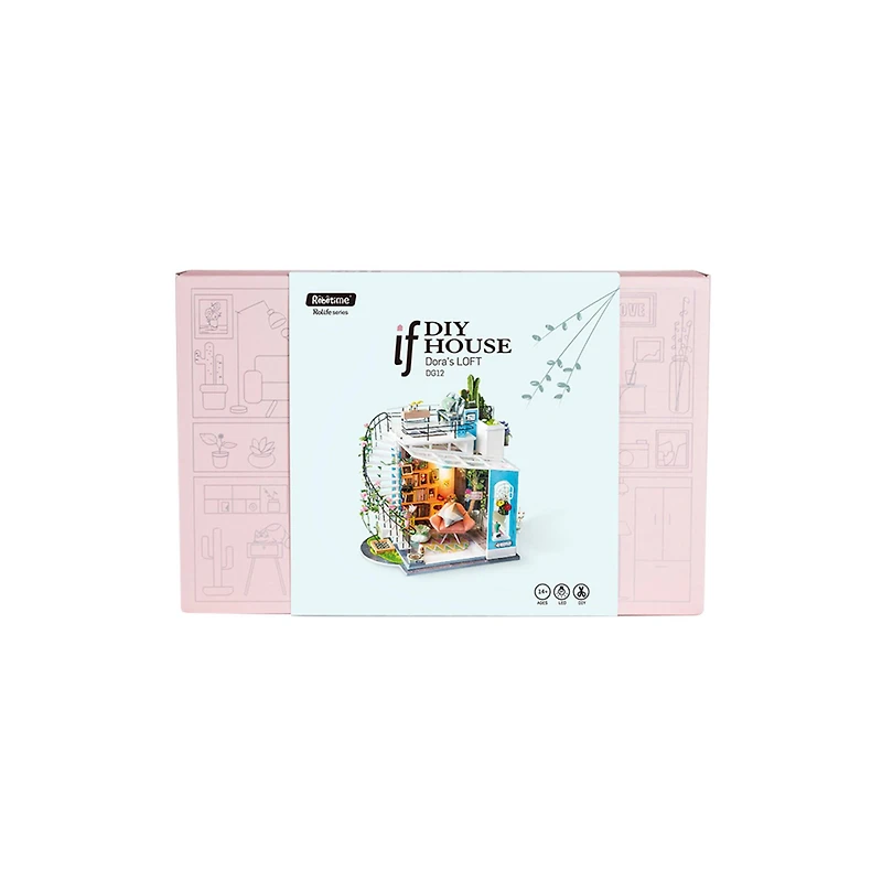 Rolife® Dora's Loft DIY Miniature House Kit