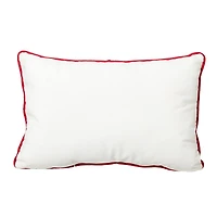 Glitzhome® 3D Heavy Cotton Knitted Gnome Throw Pillow